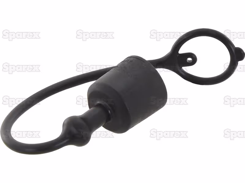 Faster Bouchons anti-poussière noir PVC Convient pour 1/2'' Male Coupling TF12N - Vendu par 5