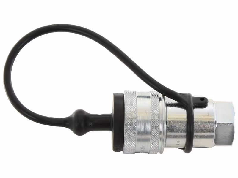 Faster Bouchons anti-poussière noir PVC Convient pour 1/4'' Coupleur femelle - Série TM TM14N - Vendu par 5