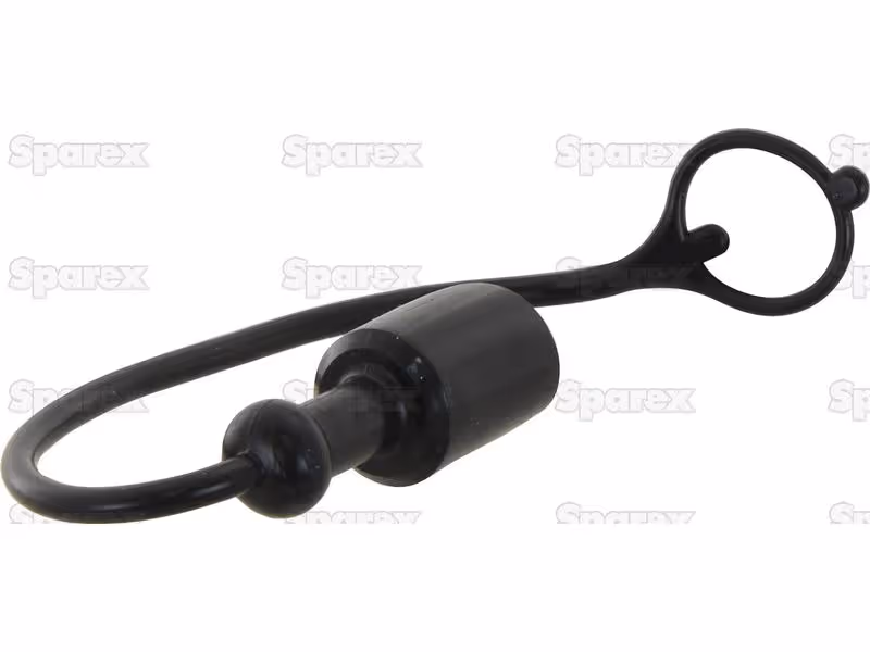 Faster Bouchons anti-poussière noir PVC Convient pour 1/4'' For Male Coupling TF14N - Vendu par 5