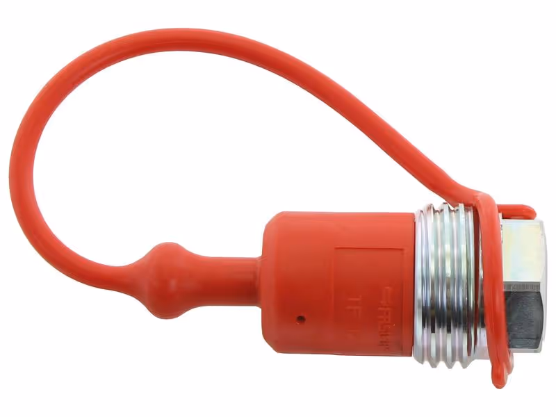 Faster Bouchons anti-poussière Rouge PVC Convient pour 1/2'' Male Coupling TF12R - Vendu par 5