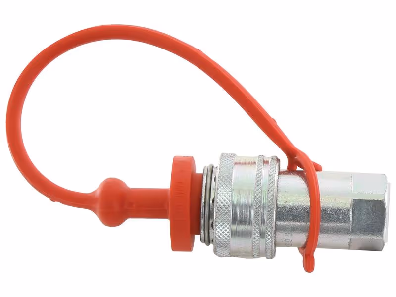 Faster Bouchons anti-poussière Rouge PVC Convient pour 3/4'' Female Coupling TMH 34 - Vendu par 5