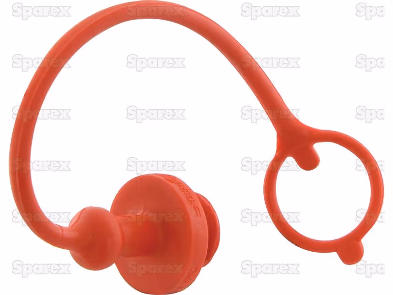 Faster Bouchons anti-poussière Rouge PVC Convient pour 3/8'' Female Coupling TMH 38 - Vendu par 5