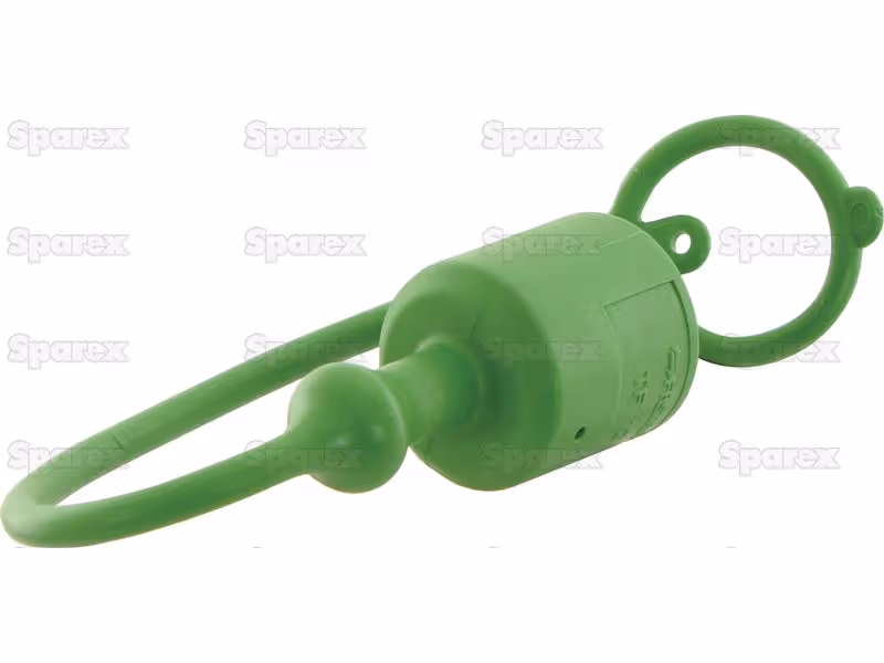 Faster Bouchons anti-poussière Vert PVC Convient pour 1/2'' Male Coupling TF12V - Vendu par 5