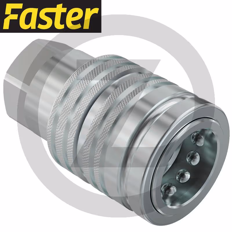 Faster CFC PP 18x1,5 - T3 - CNV - Coupleur femelle FASTER