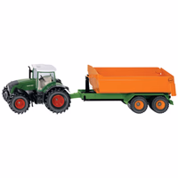 Fendt avec essieu porte-container et benne avec essieu porte-container et benne