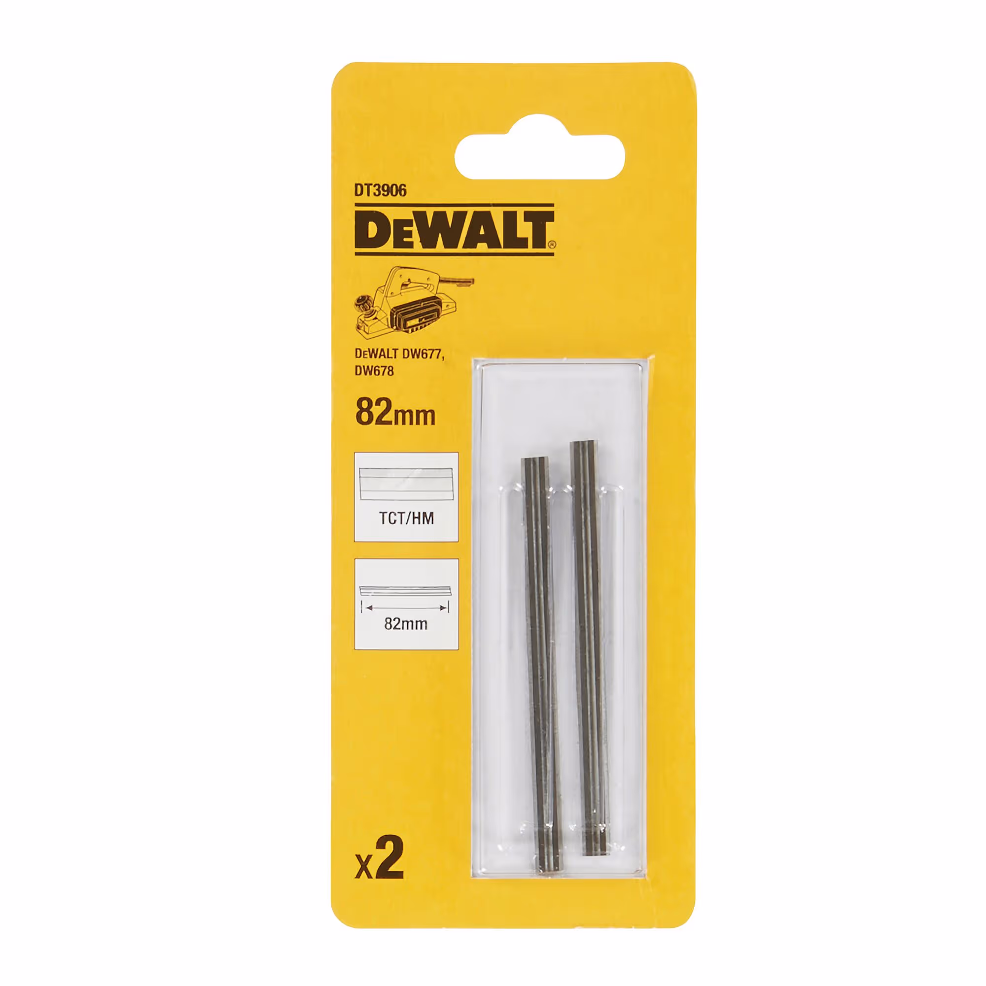 Fers de rabot TCT pour DW677, DW678K, DW678EK, DW680K