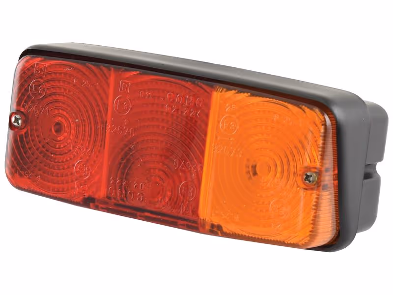 Feu Arrière 12/24V, Droit - adaptable sur tracteurs Deutz Fahr, Lamborghini, Ford - ref 1009282