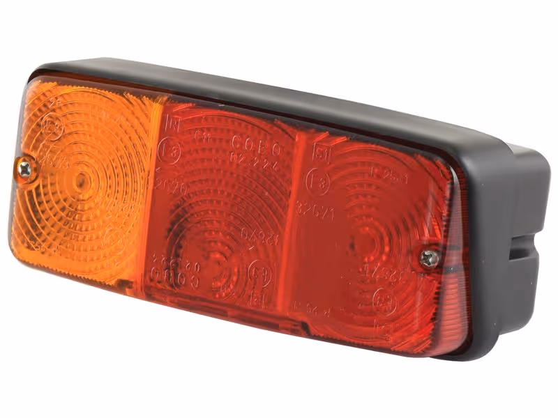Feu Arrière 12/24V, Gauche - adaptable sur tracteurs Deutz Fahr, Lamborghini, Ford - ref 02.224.000.01