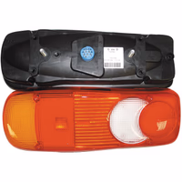 Feu arriere 5 fonctions 350x133x85 droit et gauche conecteur rapide sans eclaireur