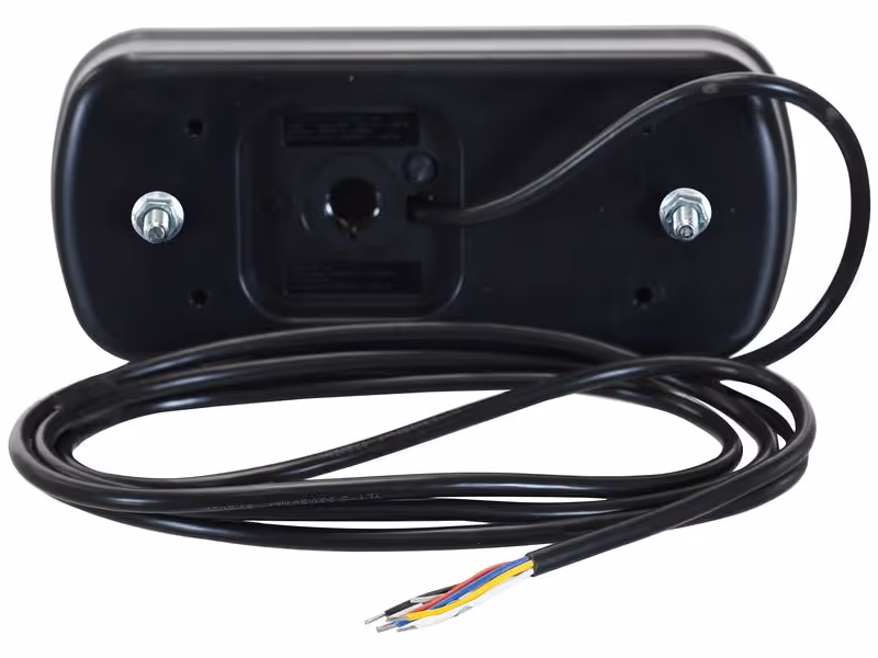 Feu arrière à LED, Fonctions: 6, Stop/Position/Clignotant/Anti brouillard/Eclairage de plaque/Réflecteur, Gauche/Droit, 12-24V