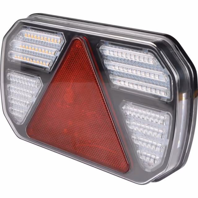 Feu arriere droit dynamique rectangle 6 fonctions led 12-24v