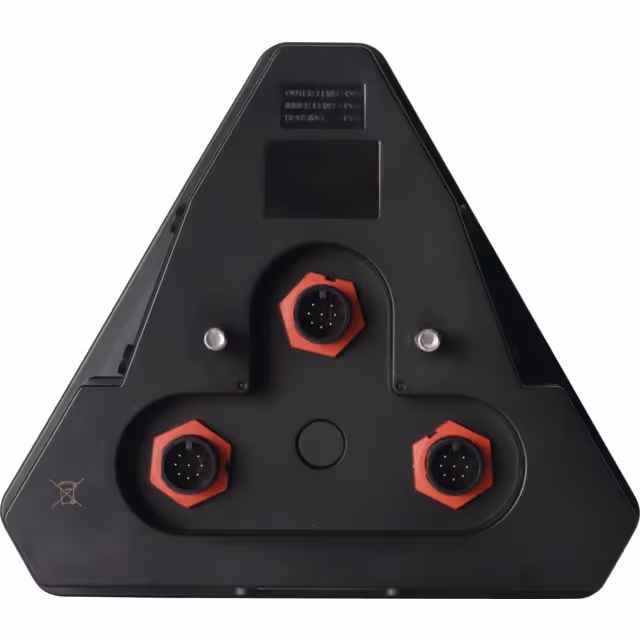 Feu arriere droit dynamique triangle 5 fonctions 12-24v connection rapide male 8 pin techni-power