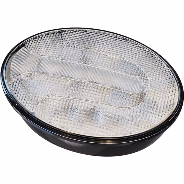 Feu arriere droit ovale 3 fonctions led 12-24v
