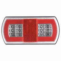 Feu arriere droit rectangle 4 fonctions led 12-24v