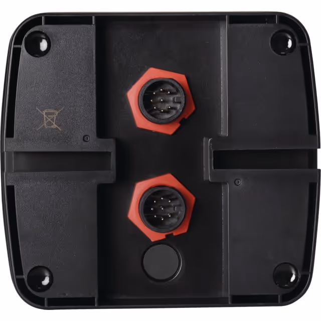 Feu arriere gauche dynamique carre 3 fonctions 12-24v connexion rapide male 8 pin techni-power