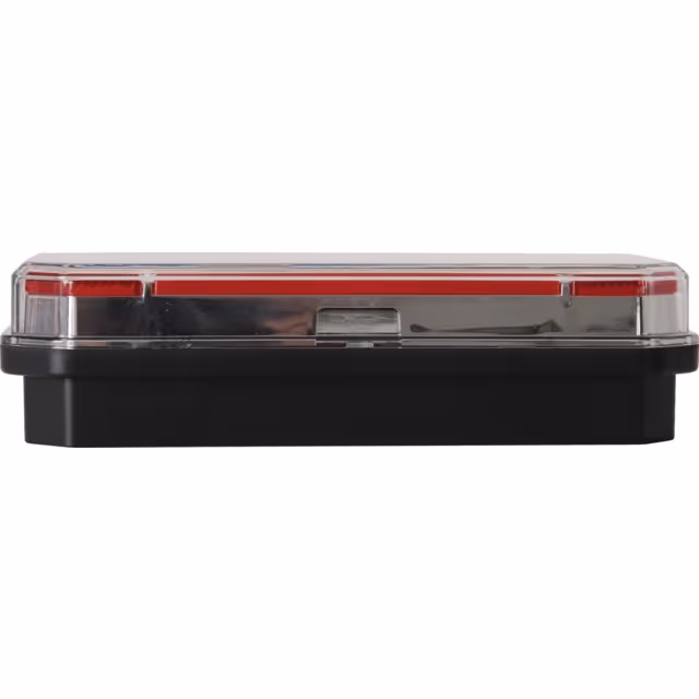 Feu arriere gauche dynamique rectangle 3 fonctions 12-24v connexion rapide male 8 pin techni-power