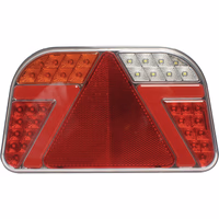 Feu arriere gauche dynamique rectangle 6 fonctions 12-24v