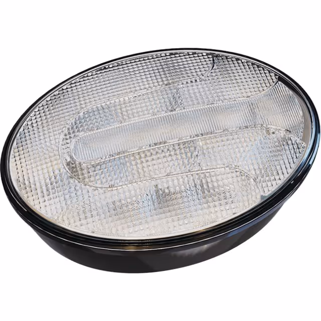 Feu arriere gauche ovale 3 fonctions led 12-24v