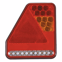 Feu arriere gauche triangle 5 fonctions led 12-24v
