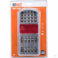 Feu arrière LED rectangle gauche