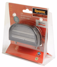 Feu d'éclairage de plaque à LED