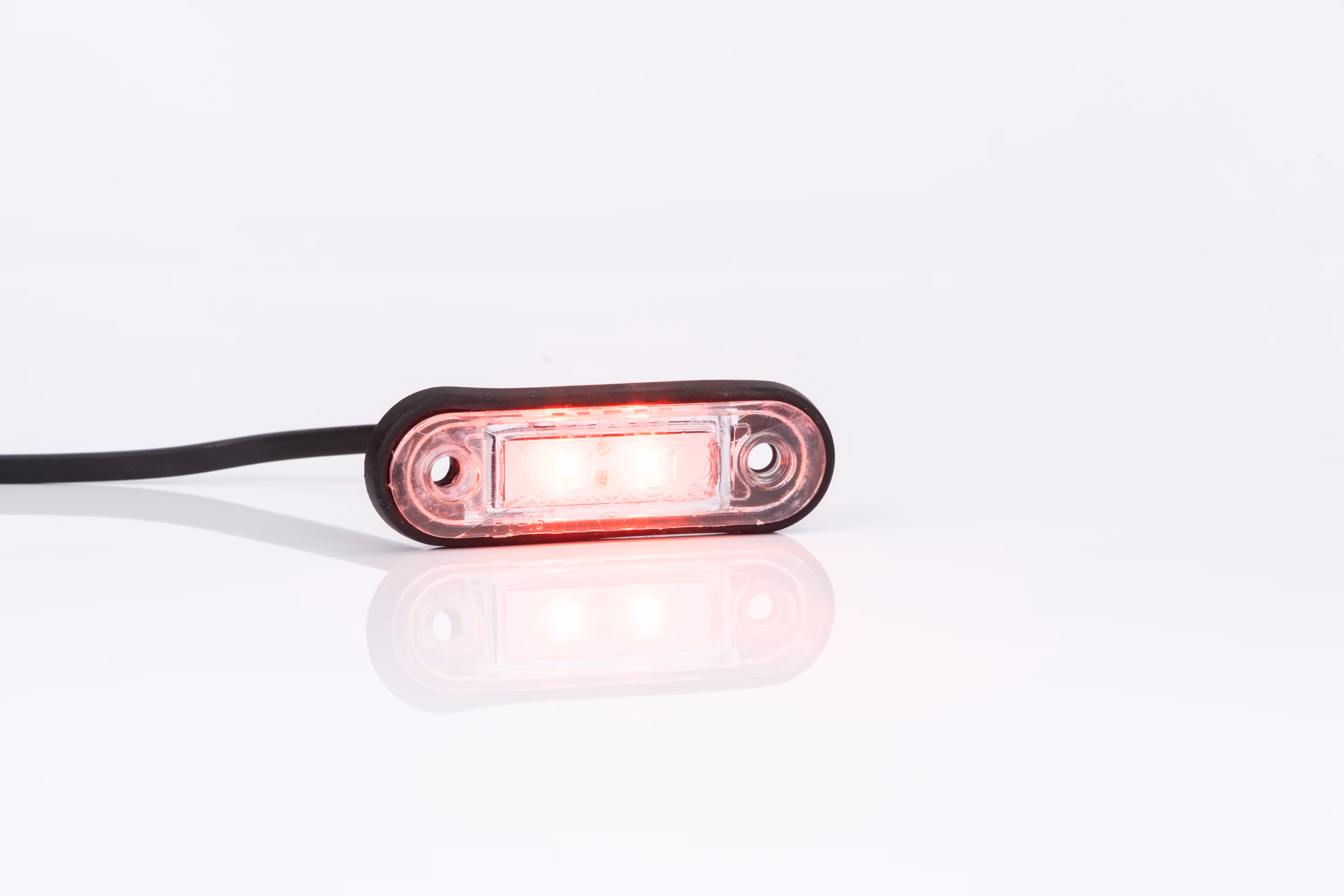 Feu de gabarit à LED, rouge, avec câble 2x0,75mm2