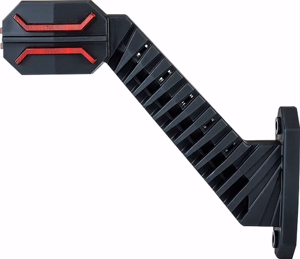 FEU DE GABARIT LED 12/24V COUDE DEPORTE - COTE GAUCHE