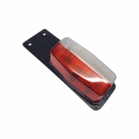 Feu de gabarit rouge/blanc languette plastique