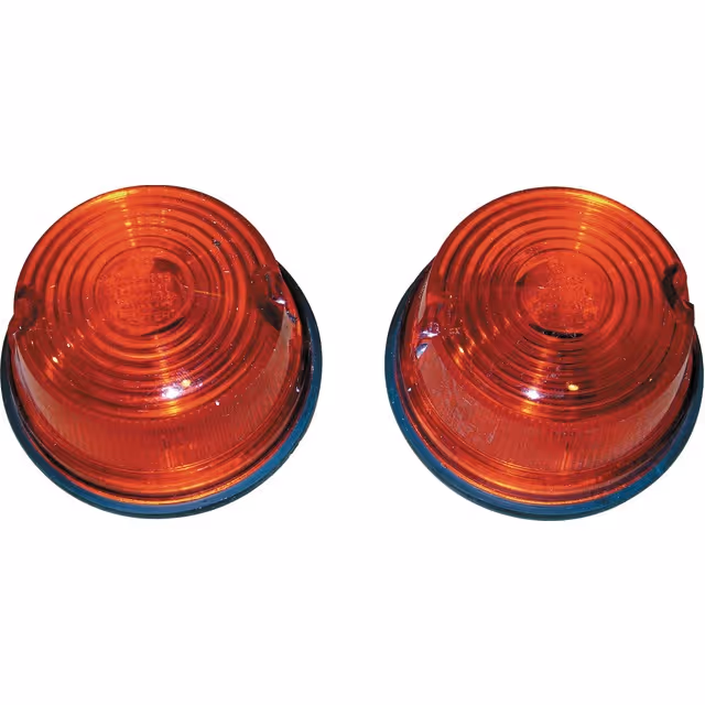 Feu de position rond posterieur ø 75 mm rouge blister