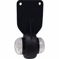 FEU GABARIT 2 LEDS 12/24V REVERSIBLE ROUGE/BLANC