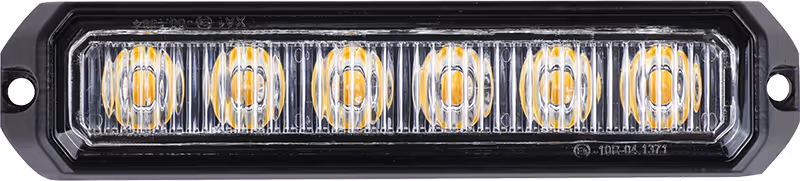 FEU PENETRATION 6 LED PLAT ORANGE LUMITRACK