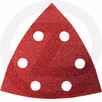 Feuille abrasive  6 trous