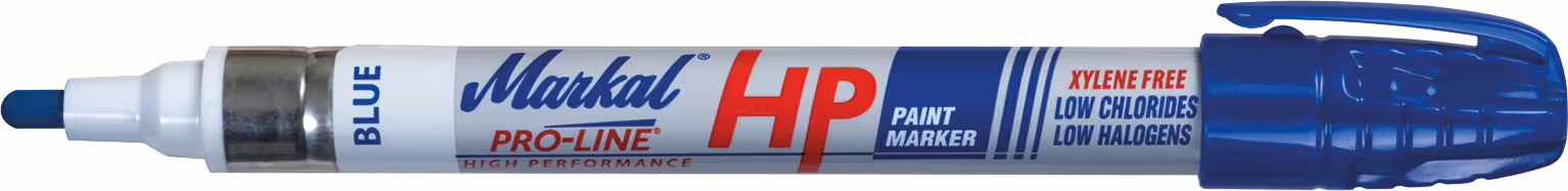 Feutre a peinture haute performance bleu 2-4mm markal