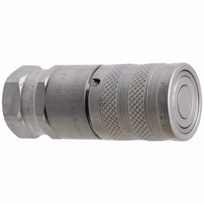 FFH06 12GAS F  Coupleur femelle, face plate