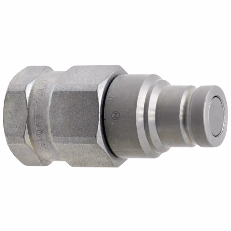 FFH06 38GAS M  Coupleur mâle, face plate