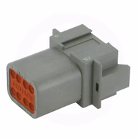 Fiche 8-polig Male DT