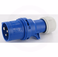 Fiche CEE 220V bleue