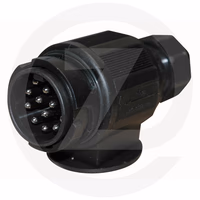 Fiche plastique 13 poles - 12v/20a