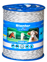  Fil blanc BLANFOR 1000M Bobine Lacmé