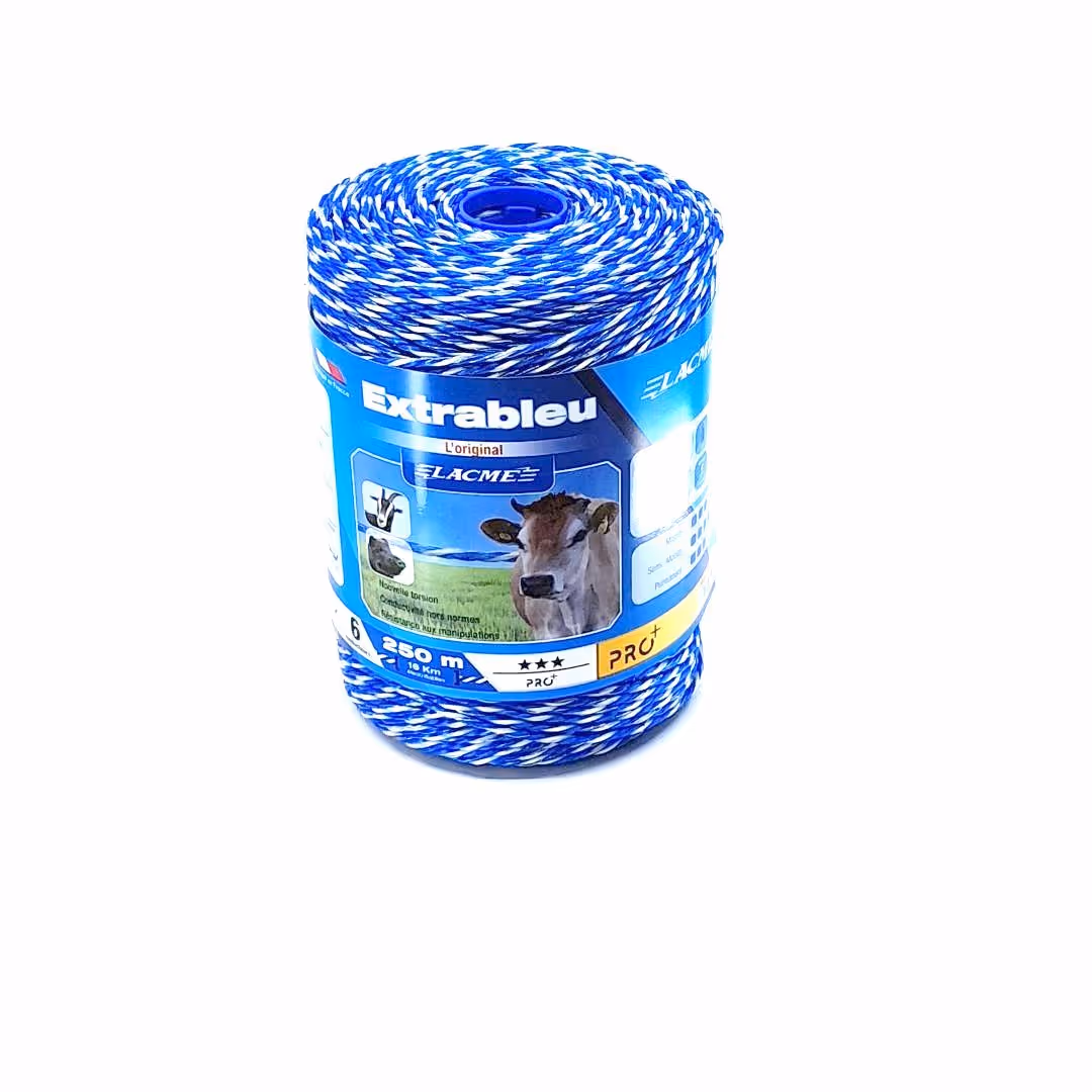 Fil de clôture EXTRABLEU 250M Bobine bleu 