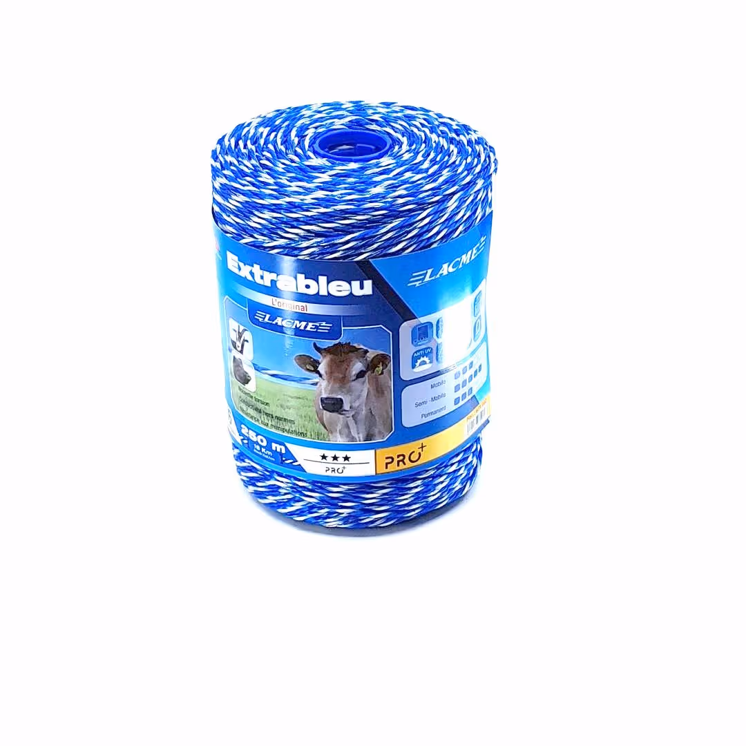 Fil de clôture EXTRABLEU 250M Bobine bleu 