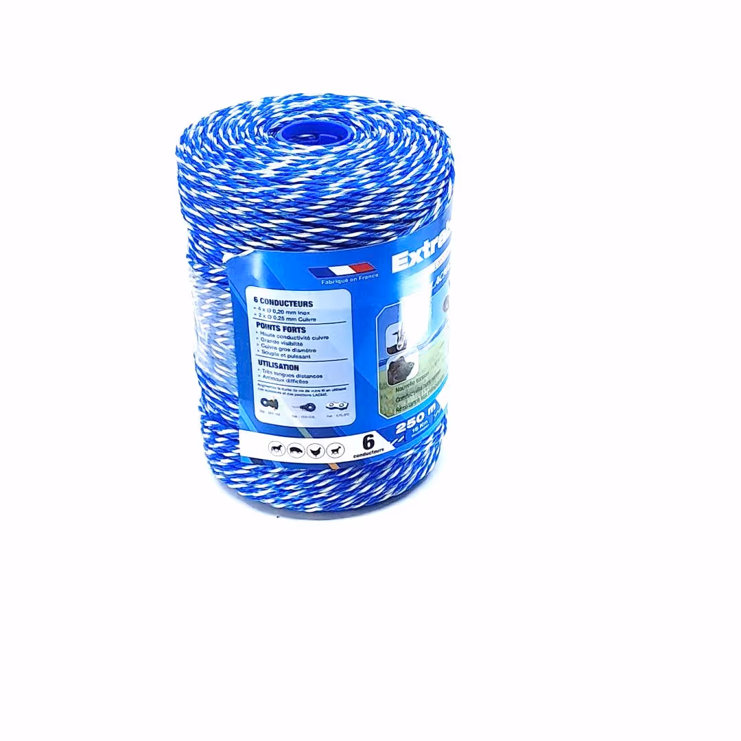 Fil de clôture EXTRABLEU 250M Bobine bleu 