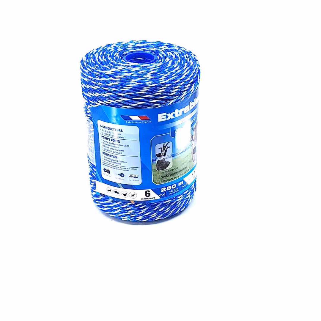 Fil de clôture EXTRABLEU 250M Bobine bleu 