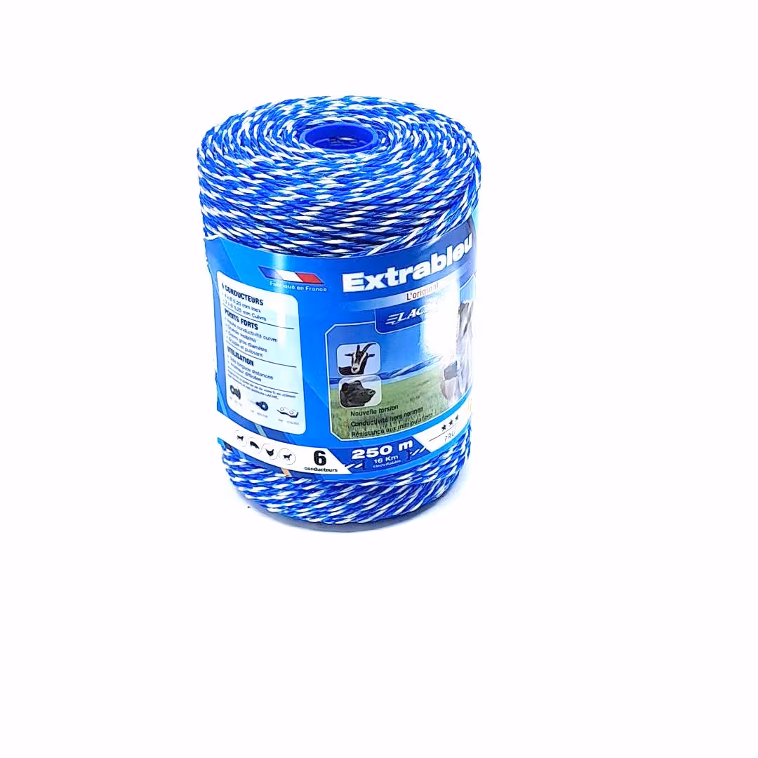 Fil de clôture EXTRABLEU 250M Bobine bleu 