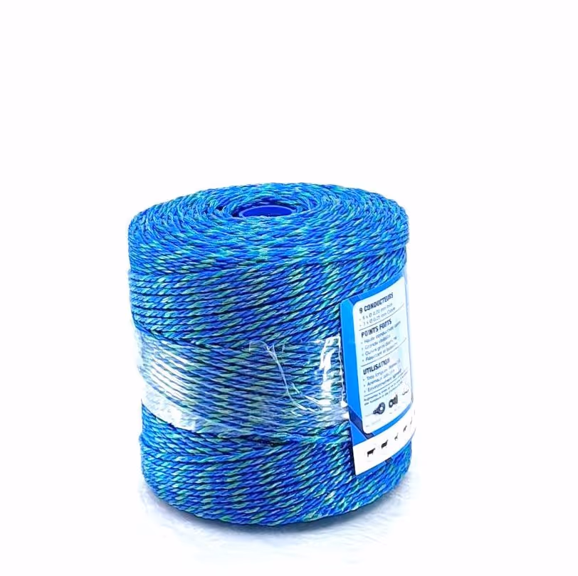 Fil de clôture EXTRABLEU 9 300M Bobine bleu 