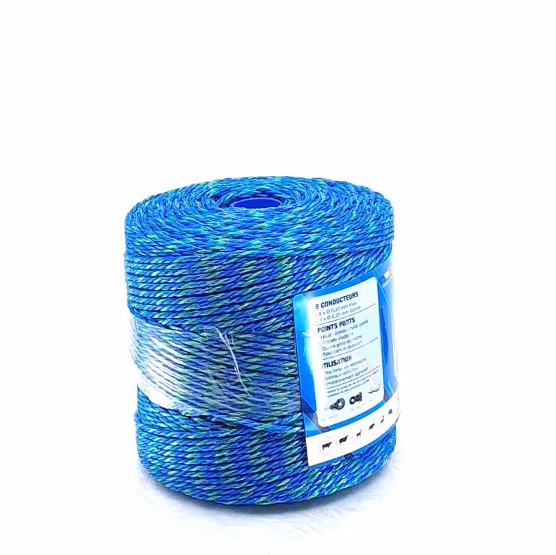Fil de clôture EXTRABLEU 9 300M Bobine bleu 