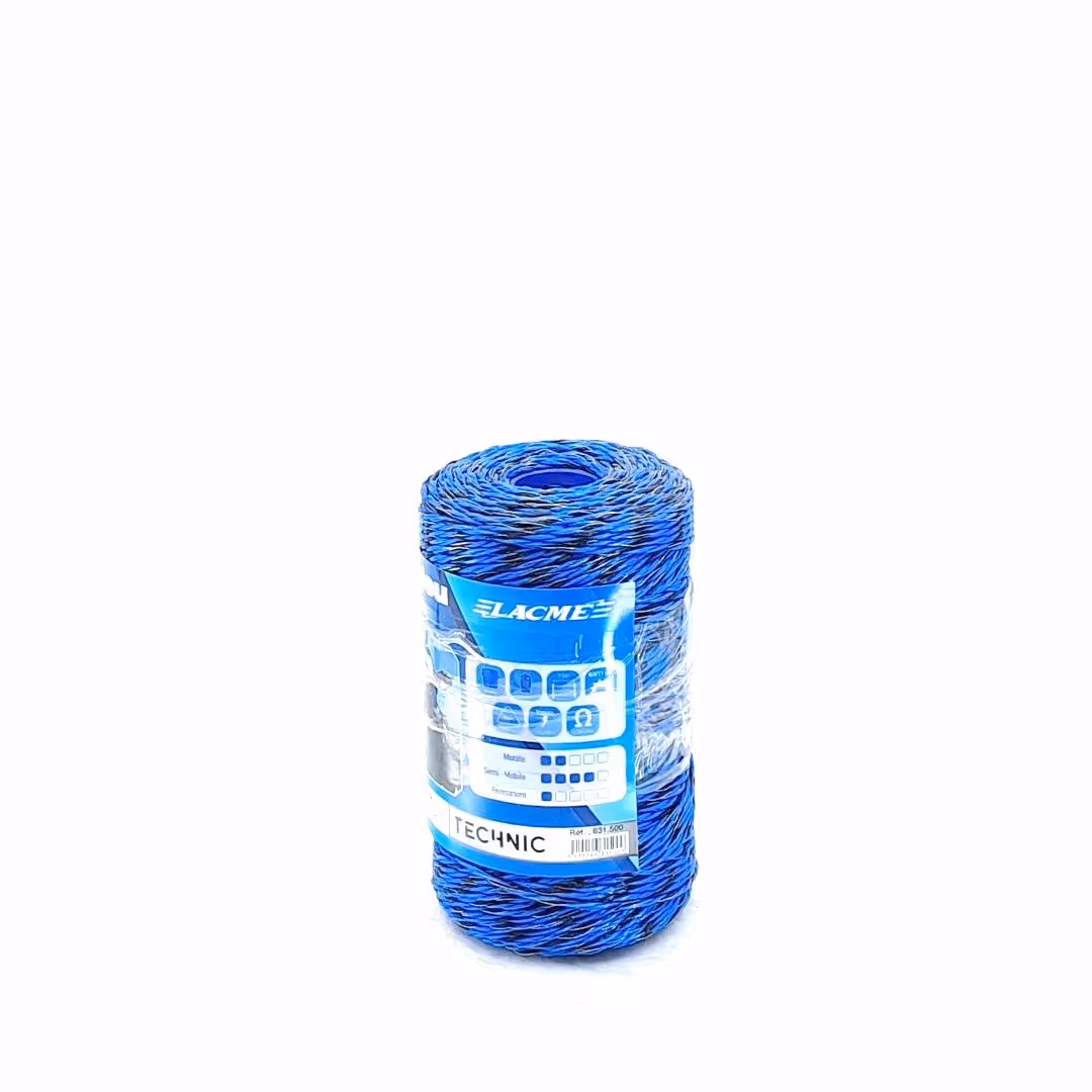 Fil de clôture SUPERBLEU 200M Bobine Bleu 