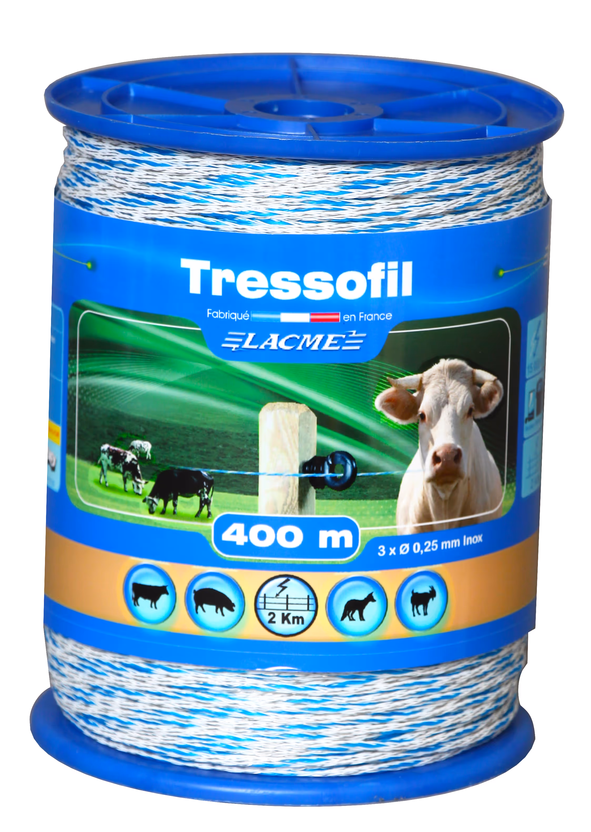 Fil de clôture TRESSOFIL 400M Bobine