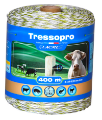 Fil de clôture TRESSOPRO 400M Bobine bleu