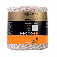 Fil de clôture VIDOFLEX 9 TURBOLINE 400M | GALLAGHER